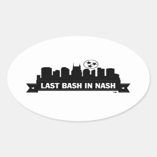 Senaste slag i Nash Skyline Ovalt Klistermärke