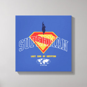 Senaste Son till Krypton Emblem Canvastryck