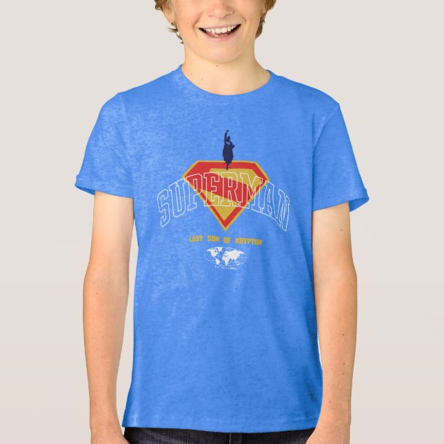 Senaste Son till Krypton Emblem T Shirt (Framsida)