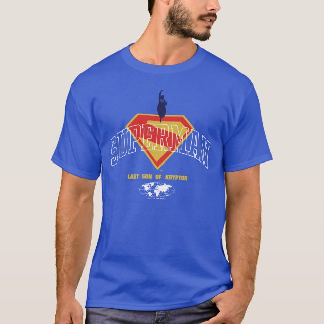 Senaste Son till Krypton Emblem T Shirt (Framsida)