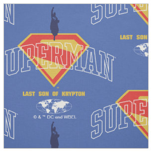 Senaste Son till Krypton Emblem Tyg