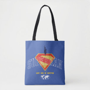 Senaste Son till Krypton Emblem Tygkasse
