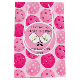 Senaste svängningen före Ring Bröllop Pickleball-R