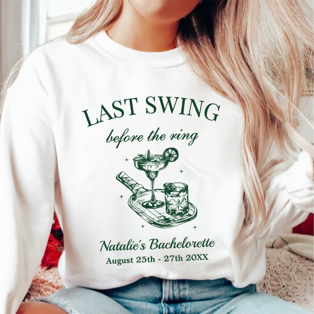 Senaste svängningen före Ring Pickleball Bach Helg T Shirt (Skapare uppladdad)