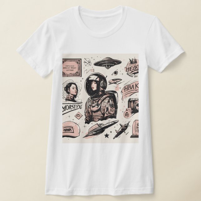 Senaste T-Shirt-design T Shirt (Laydown)