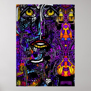 Senaste tankarna på konstauktionen - Ken Gage Art Poster