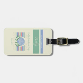 Senaste Toast på Kusten - Nautical Bachelorette Bagagebricka