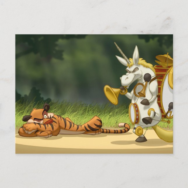 Senaste Unicorn-vykort Vykort (Framsida)