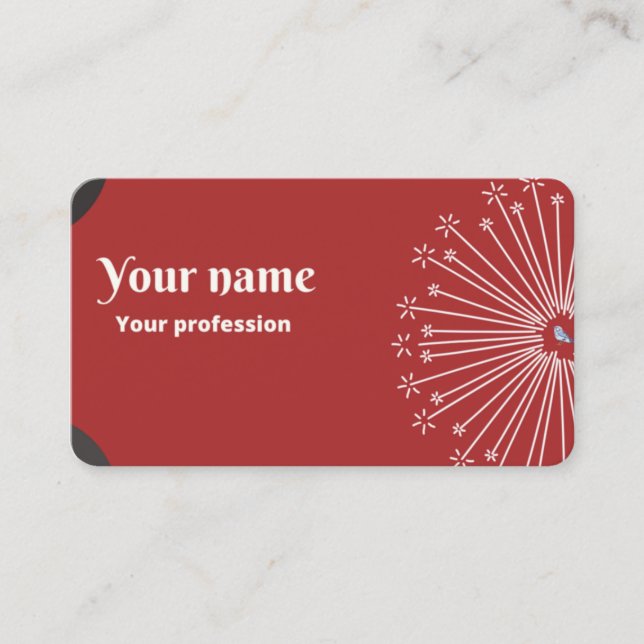 senaste visitkortsdesign för dig visitkort (Framsida)