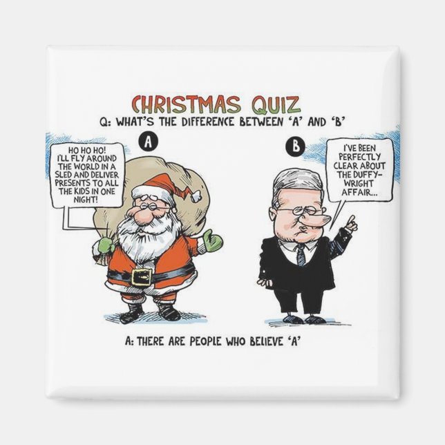 Senate Santa Magnet (Framsidan)