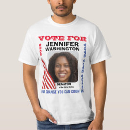 Senator Anpassningsbar Kampanj T Shirt