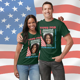 Senator Anpassningsbar Kampanj T Shirt