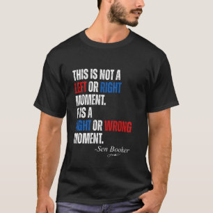Senator Cory Booker Det här är inte en vänster- el T Shirt