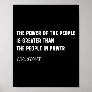 Senator Cory Booker Filibuster Cory Filiboker New Poster