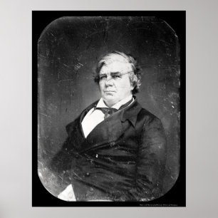 Senator Daniel Stör Daguerreotype 1848 Poster