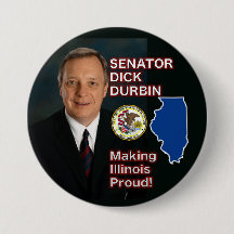 Senator Dick Durbin knäppas