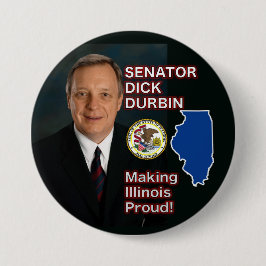 Senator Dick Durbin knäppas Knapp