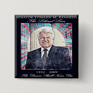 Senator Edward Kennedy Jubileums- Knäppas Knapp