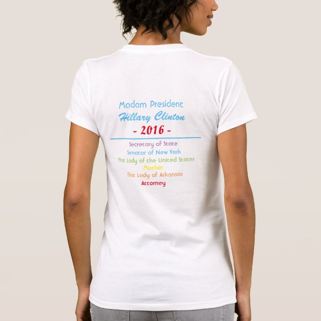 Senator för översittarepresidentutrikesminister t shirt (Baksida)