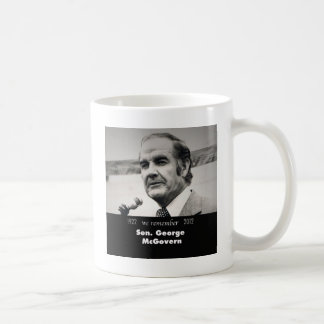 Senator George McGovern 1922-2012 Kaffemugg