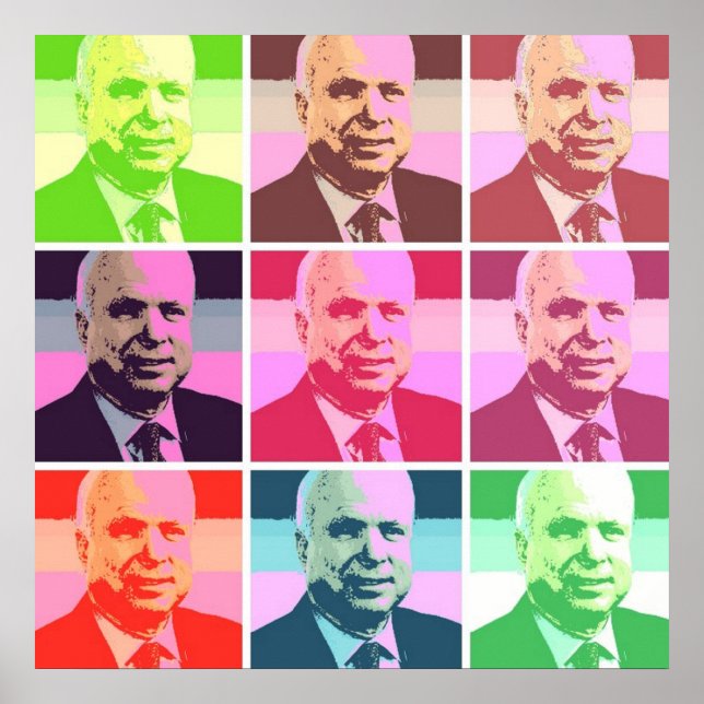 Senator John McCain Poster (Framsidan)