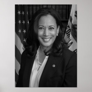 Senator Kamala Harris Officiell Porträtt - 2017 Poster