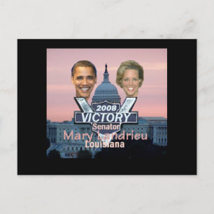 Senator Landrieu Postcard Vykort