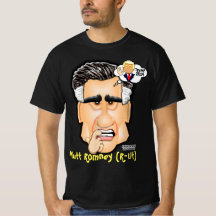 Senator Mitt Romney- Bubbas Toon Tee's T-Shirt