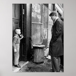 Senator Robert Kennedy talar om utbildning Poster
