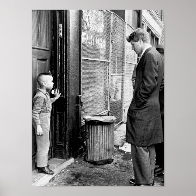 Senator Robert Kennedy talar om utbildning Poster (Framsidan)