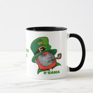 Senator Shamrock O'Bama Råna Mugg