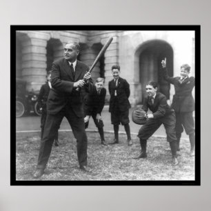 Senator Spelar Baseball 1924 Poster