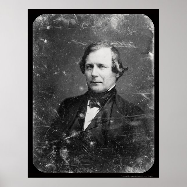 Senator William Kung Sebastian Daguerreotype 1854 Poster (Framsidan)