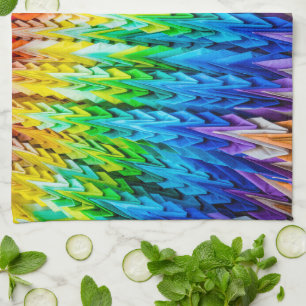 Senbazuru eller tusen origami cranes kökshandduk
