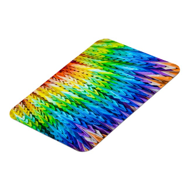 Senbazuru eller tusen origami cranes magnet (Vänstra Sidan)