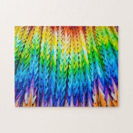 Senbazuru eller tusen origami cranes pussel