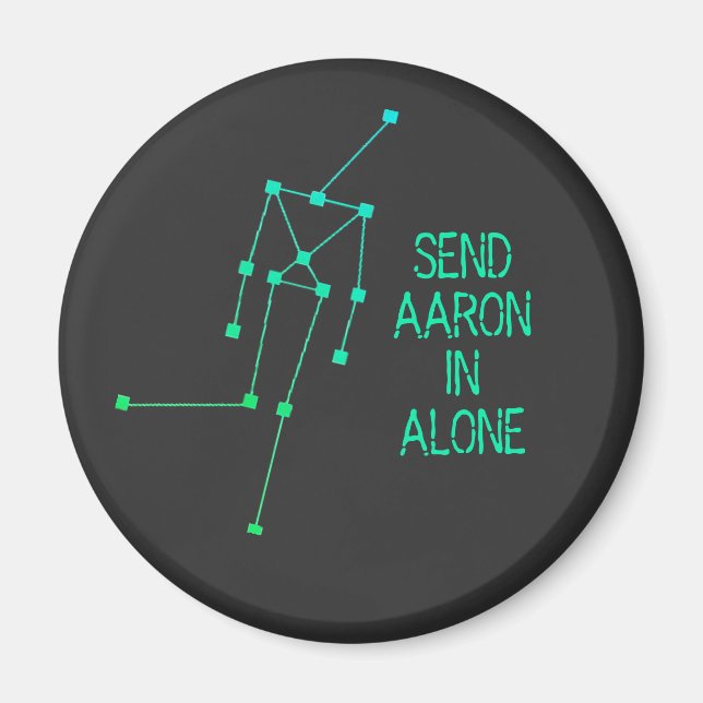 Send Aaron in Alone Magnet Ghost Anomaly  (Framsidan)