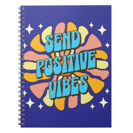 Send Positive Vibes Anteckningsbok