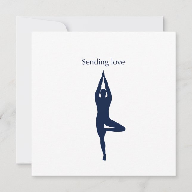 Sending Love Art Card Julkort (Framsida)