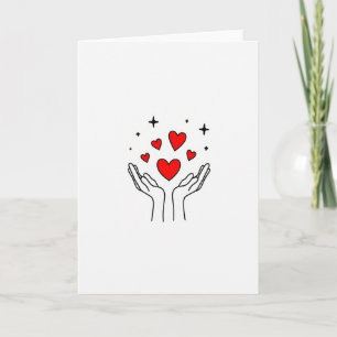 Sending You Love Hearts Kort