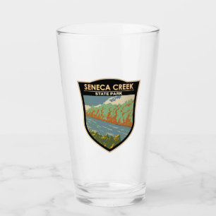 Seneca Bäck State Park Maryland Badge Glaskopp