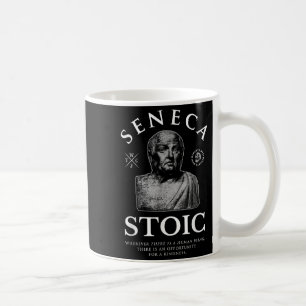 Seneca citat "affärsmöjlighet för en skönhet" Stoi Kaffemugg