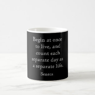 Seneca-citat - kaffe mugg