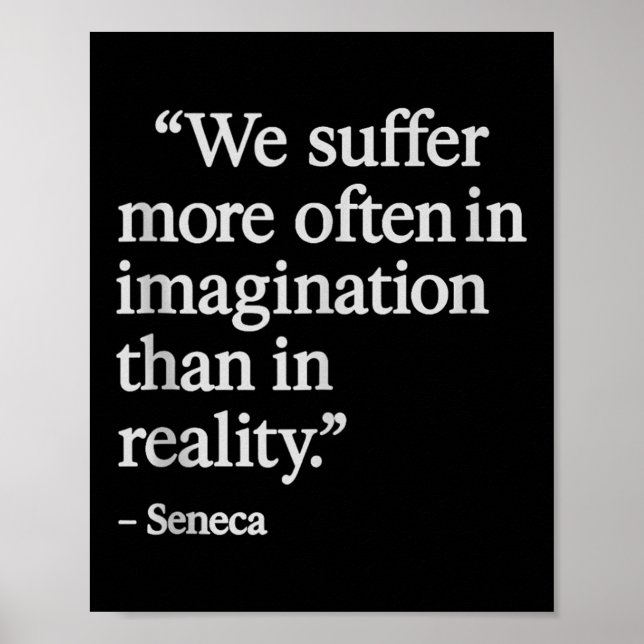 Seneca citerar i sin fantasinafilm. poster (Framsidan)