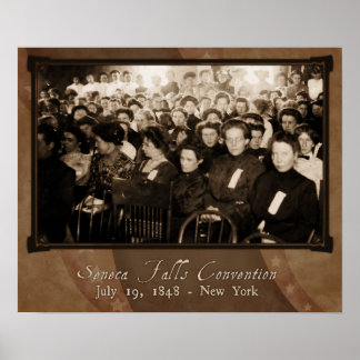 Seneca Falls-konventionen Poster