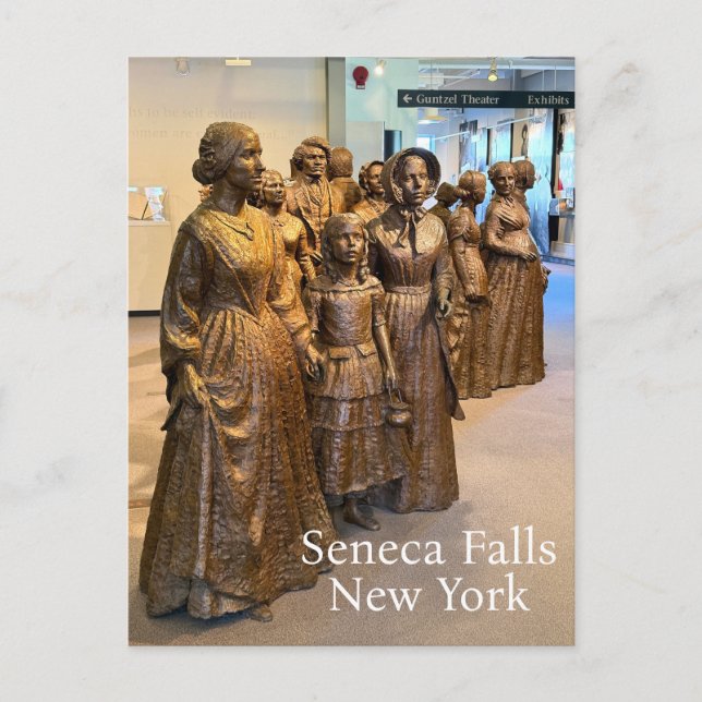 Seneca Falls New York Vykort (Framsida)