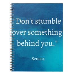 Seneca: Fokus Forward, Stumble on Past Anteckningsbok