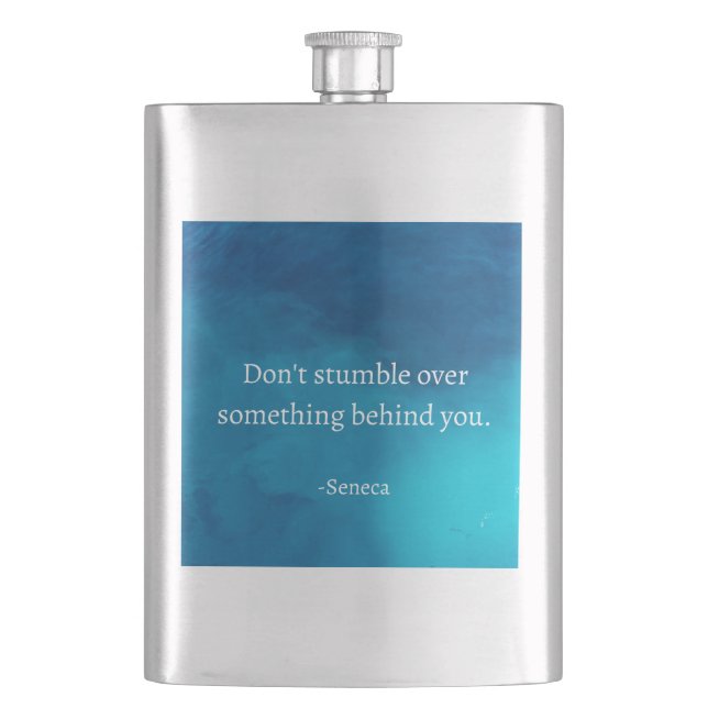 Seneca: Fokus Forward, Stumble on Past Fickplunta (Framsidan)