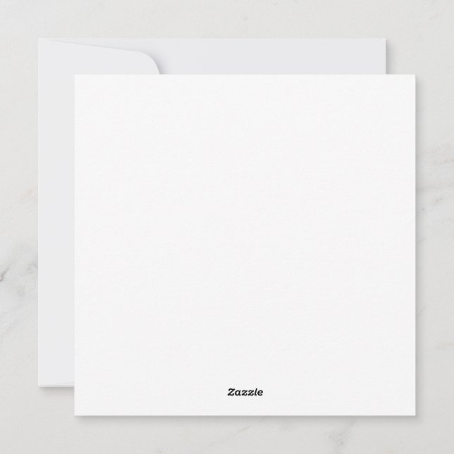 Seneca: Fokus Forward, Stumble on Past Julkort (Baksida)