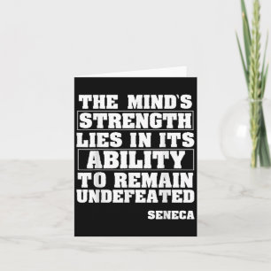 Seneca Motivational Quote Stoic Philosophy Stoicis Kort